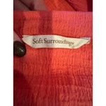 Soft Surroundings Dress Women Medium Pink Textured Knit Scoop Neck Mini Boho Photo 7