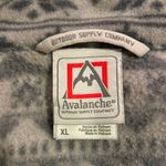 Avalanche  women’s Aztec 1/4 fleece pullover sz XL Photo 3