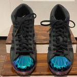 Adidas Pro Model Suede Superstar Metal Toe Midtop Sneakers Shoes Black Size 6.5 Photo 7