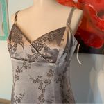 Laundry by Shelli Segal NEW  size 10 Gray Oriental Fitted Dress Semi Formal $198 Photo 1