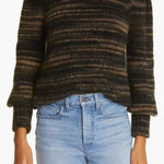 Veronica Beard Women's 2109KN5519641 Size M Black Alston Mock Neck Sweater NWT Photo 0