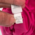 Chico's  Lace Sheath Dress Sz 16 Hot Pink Wedding Party Feminine Bold Cocktail Photo 11