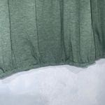 Emery Rose Hunter Green Smock Casual Pullover Short Sleeve Blouse XL Photo 3