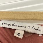 Young Fabulous and Broke Rose Long Sleeve Dress Photo 3