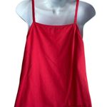 Y2K Cremieux Women Top Red Lyocell Camisole Satiny Layer Coquette Festival Retro Size undefined Photo 2