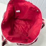 Disney Walt  World Mickey Mouse Christmas Ornament Tote Bag‎ Rare Plaid Photo 11