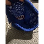 NBA Drawstring Backpack‎ Blue White Mesh Sport Gym Sack Photo 2