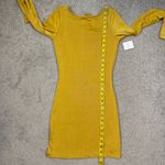 Free People Call Me Later Mini Dress Ceylon Yellow S Photo 9