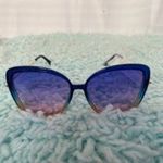 Cat Eye Blue Ombre Lens & Multi Photo 1
