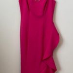 Likely  Laverna Midi Dress in Fuchsia Pink Size: 2 Photo 1