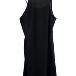 Theory Black Adlerdale Haze Dress Slip Photo 0