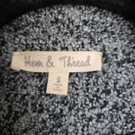 Hem & Thread Hem & Threat Tweed Gray and Orange Jacket Photo 2