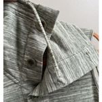 Matilda Jane  Out the Door Vest Heathered Green Button Up Zip Pockets Size S Photo 5