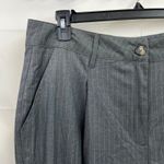 Wild Fable Wild Fable women's pinstripe pleated wide leg relaxed trousers pants stretch 17 Photo 2