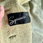 American Vintage Vtg 1960s Sycamore Wool Coat Soft Green Mid Century Modern Photo 6