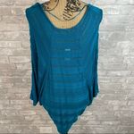 Worthington  Vneck Vivid Teal Sweater Photo 1