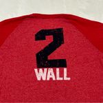Nba John Wall 2 Washington DC Wizards 4 Her 3/4 Red Long sleeve T-Shirt Women XS Photo 2