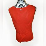 St. John Vintage Yellow Label Womens Red Sleeveless Layering Basic Tank Top M Photo 2