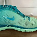 Nike Free TR Fit 5 NikeiD Custom Teal Ombre Training Sneaker Size 8.5 Photo 6