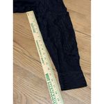 Tommy Bahama  Womens L‎ Black Long Sleeved Button Up Silk Wool Blend Sheer Shirt Photo 6