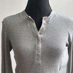 Free People  Intimately On‎ A Cloud Thermal Henley medium layered cottagecore Photo 3