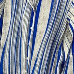 Alfani semi sheer button‎ down dress, tunic, coverup, roll tab sleeves, size M Size M Photo 1