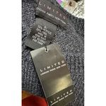 Limited London Paris New York Sweater Dark Gray Three‎ Quarter Sleeve Size Large Photo 6