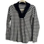 L.L.Bean  COWL NECK STRIPED TOP Photo 0