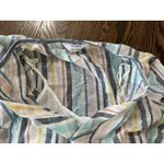 Splendid  X Gray Malin Playa Caftan Maxi Dress Linen Blend‎ Boho Beach Size XS Photo 13