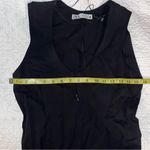 ZARA  Sleeveless Black Maxi Dress sz XS NEW! Photo 5