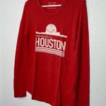 NCAA New University of Houston Alma Mater  Red Long Sleeve T-Shirt - Size… Photo 1