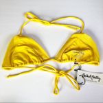 Rachel Pally Mesh Naxos Bikini Top in Yellow NWT Photo 1