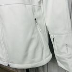 The North Face  Women’s White Windwall Fleece Jacket Full Zip Long Sleeve Sz M Photo 5