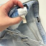 EXPRESS Distressed High-Rise Mom Shorts Lightwash Size 14 Photo 5