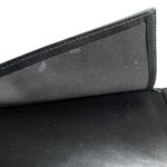 Vintage Ghurka Marley Hodgson MH Logo Black Leather Snap Tab Checkbook Wallet Photo 5