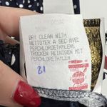 Joseph Ribkoff Vtg  Sz 4 Jumpsuit Sailor Navy Polka Dot Wide Leg Pleated Nautical Photo 10