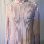 Tommy Hilfiger  Light Pink Ribbed Turtleneck Sweater blouse Photo 0
