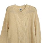 Aerie Women’s Happy Place Oversized Sweater Chunky Cable Knit Size XS Photo 7