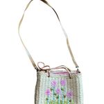 Sonoma Beaded Woven Straw Bag Y2K Photo 1