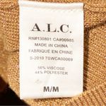 ALC Frank A.LC. Peters II Toffee Rose Gold Glitter Sweater Cardigan Women’s Size Medium Photo 4