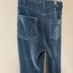 ZARA  Blue Corduroy Slim Flare Pants Size 2/34 NEW Boho Hipster Photo 10