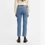 Levi's Women's Size 30 Wedgie Straight Fit Cropped Jeans Love in the Mist Photo 7