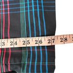 CAbi Plaid Holiday One Button Multicolor Black Blazer Small Photo 7