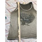 Harley Davidson Motorcycles Eagle Graphic Tank Top Women's L Brown Distressed Size L Photo 7