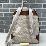 Michael Kors Vanilla Jaycee Large Pocketbook Backpack Photo 2