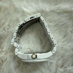 Guess  White Waterpro Chronograph-Style Watch with Rhinestone Bezel Photo 3