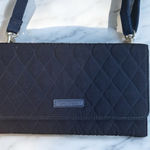 Vera Bradley Vera Bradly Navy‎ Blue Quilted Crossbody Wristlet Photo 0