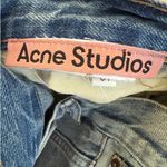 ACNE Studios Jeans Distressed Low Rise Baggy Size 31 Blue Photo 2