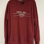 Pennant Theta Phi Alpha sorority wooly‎ threads type sweatshirt Photo 0