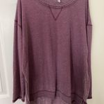 Purple Long Sleeve Flowy Shirt Size L Photo 0